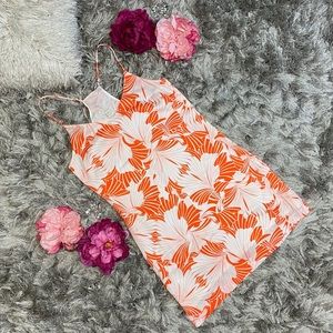 J. Crew Tropical Print Dress Women size 8